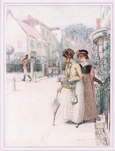 Phoebe: Je weet hoe galant hij zijn wandelstok zwaait.